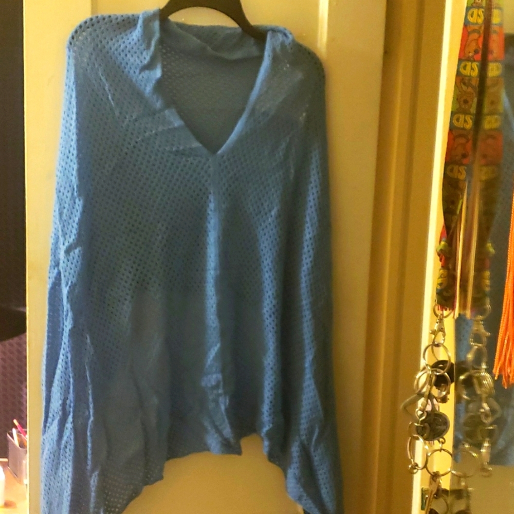 100% Cashmere Poncho